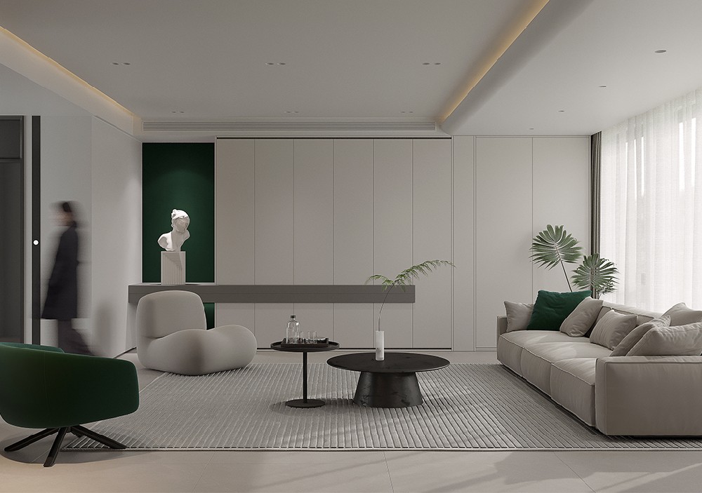 太湖國際拾壹峰|300㎡現代風格案例