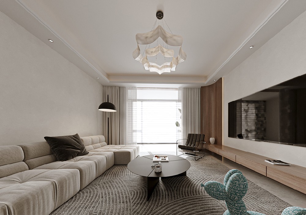 鎮江公園墅|300㎡現代風格案例